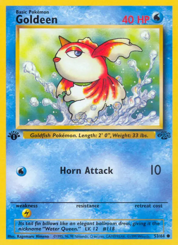Goldeen 53 Jungle Pokesingles