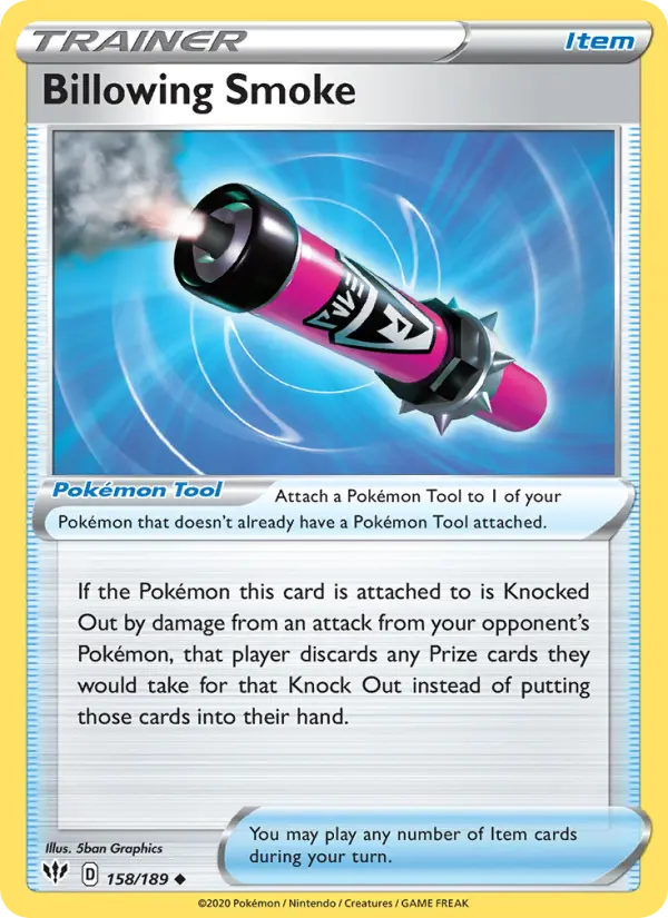 Billowing Smoke 158 Darkness Ablaze Pokesingles
