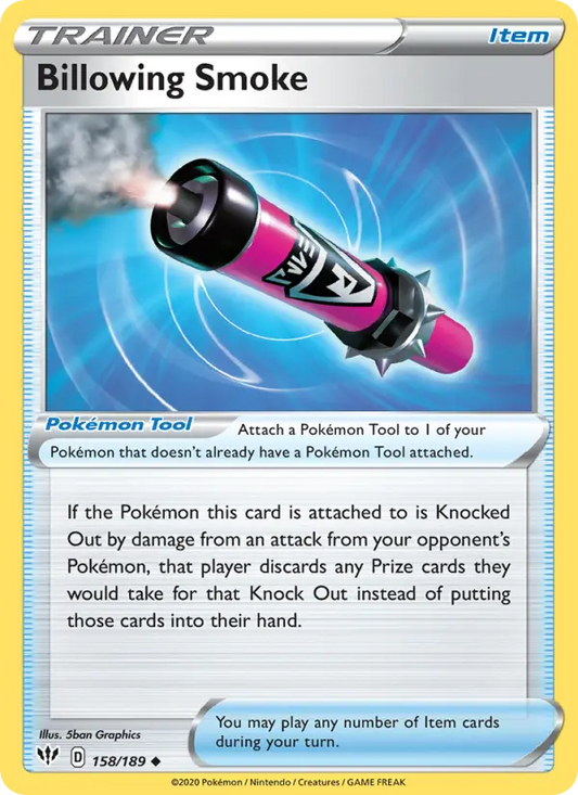 Billowing Smoke 158 Darkness Ablaze Pokesingles