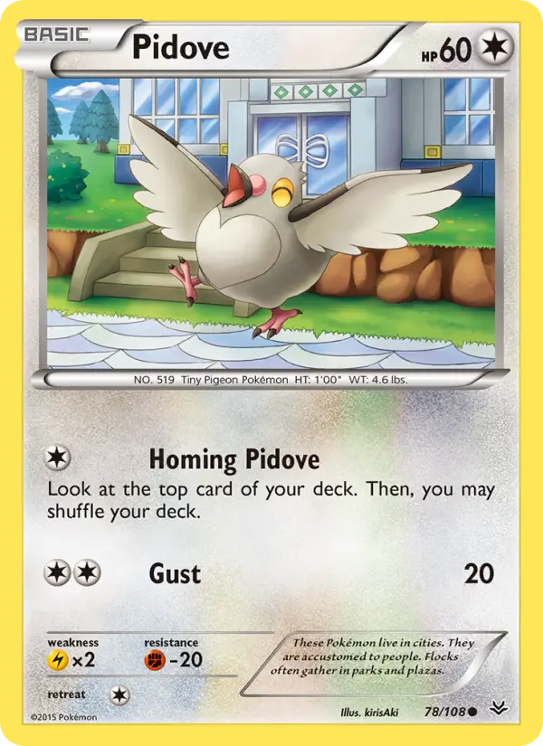 Pidove 78 Roaring Skies Pokesingles