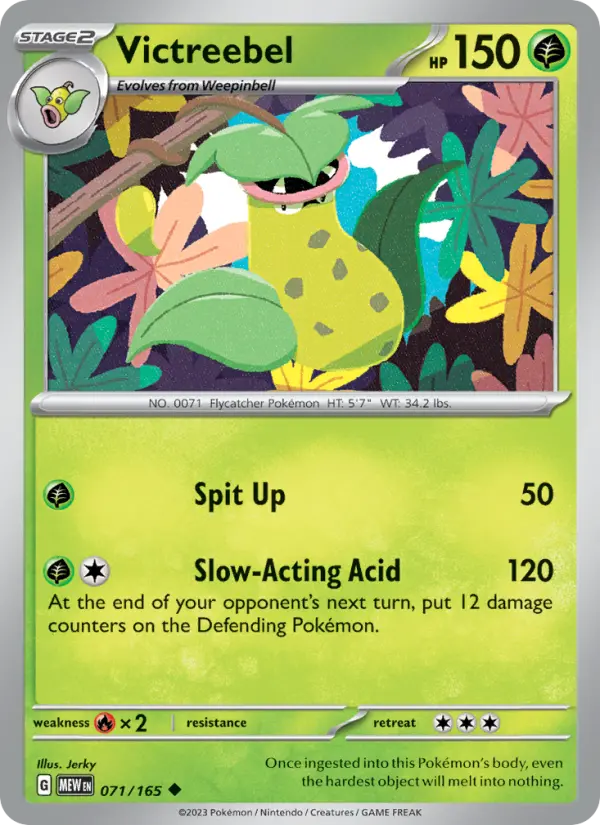 Victreebel 71 151 Pokesingles