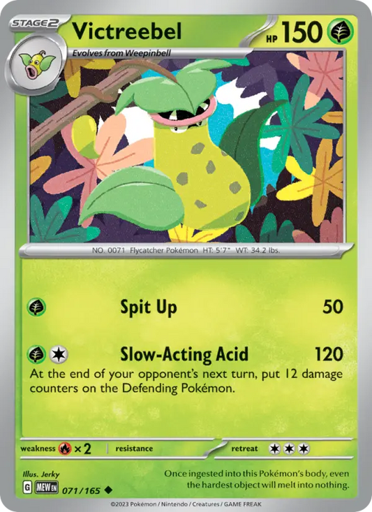 Victreebel 71 151 Pokesingles