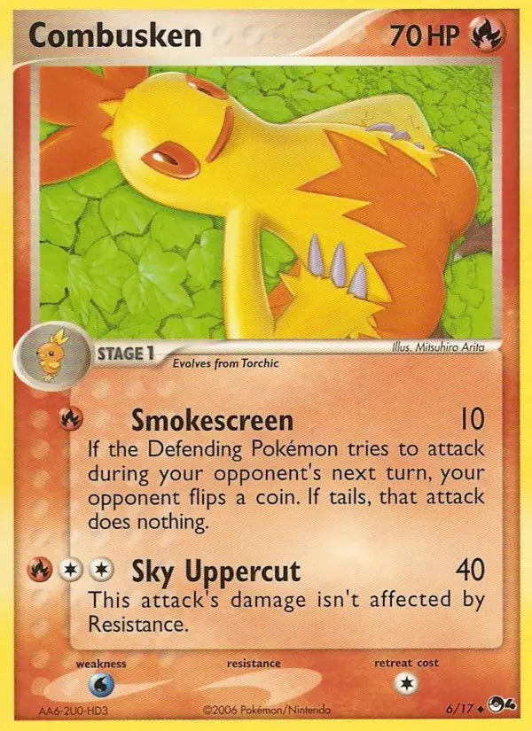 Combusken 6 POP Series 4 Pokesingles
