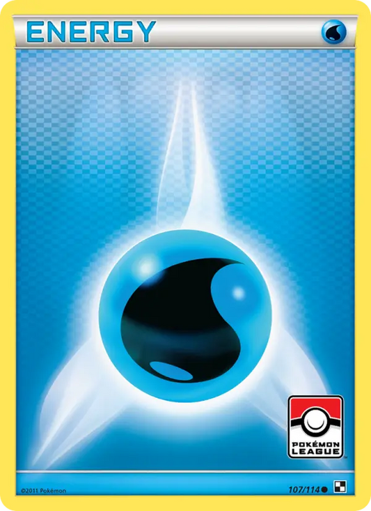 Water Energy 107 Black & White Pokesingles