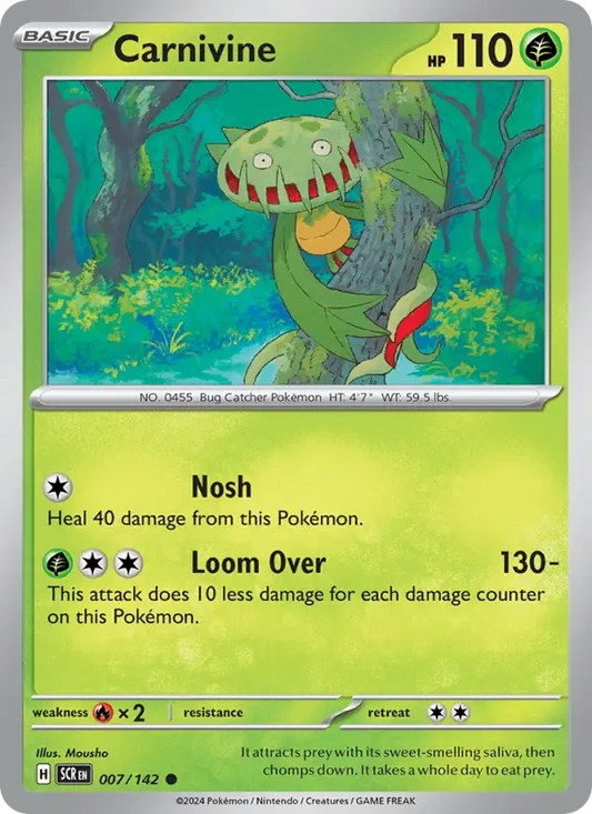 Carnivine 7 Stellar Crown Pokesingles