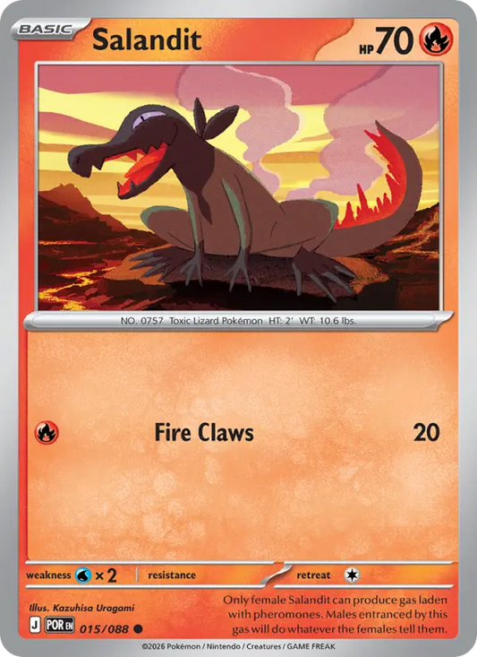 Salandit 15 Perfect Order Pokesingles