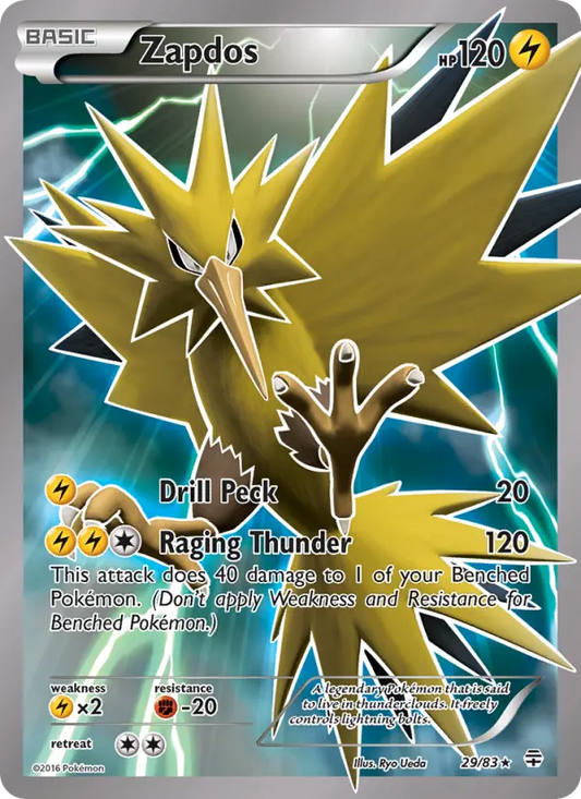 Zapdos 29 Generations Pokesingles