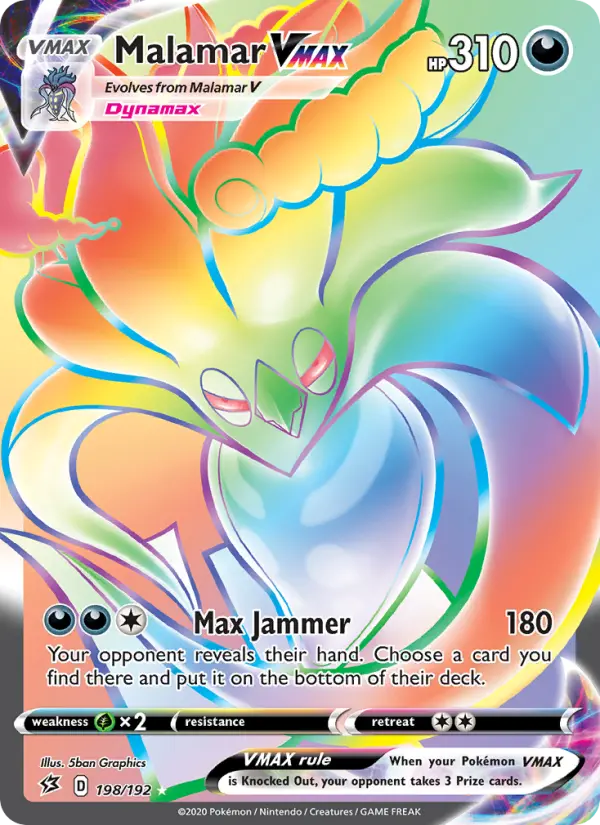 Malamar VMAX 198 Rebel Clash Pokesingles