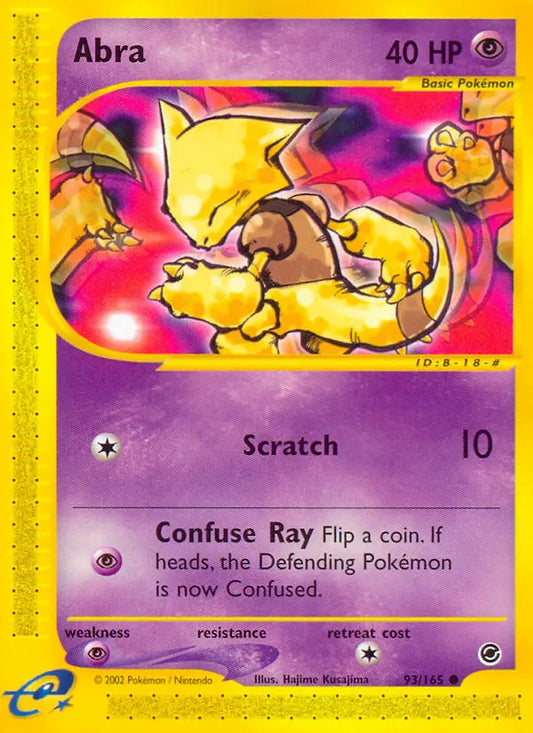 Abra 93 Expedition Base Set Pokesingles