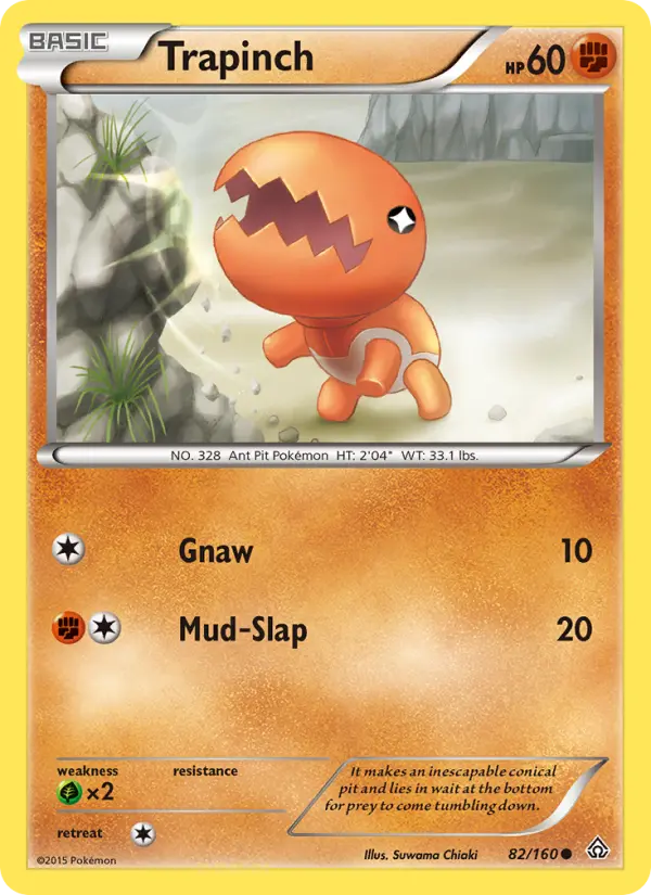 Trapinch 82 Primal Clash Pokesingles