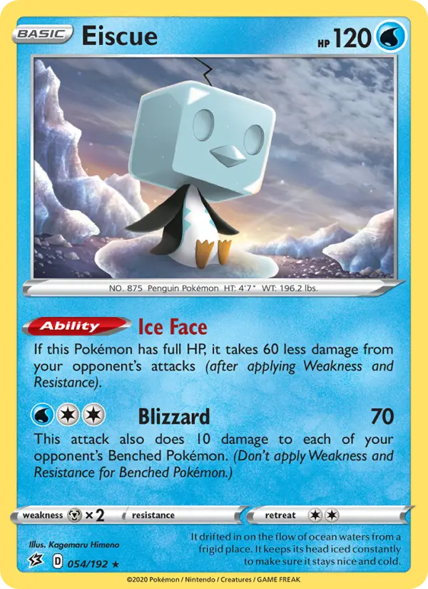 Eiscue 54 Rebel Clash Pokesingles