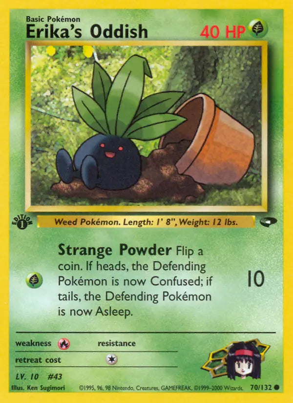 Erika's Oddish 70 Gym Challenge Pokesingles