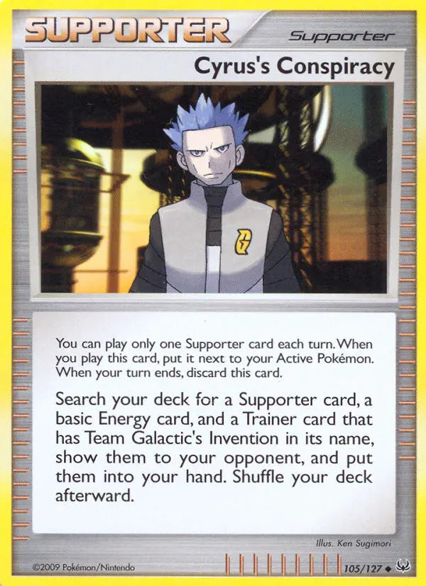Cyrus's Conspiracy 105 Platinum Pokesingles