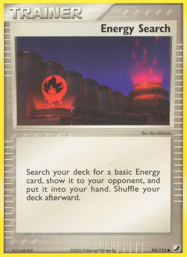 Energy Search 94 Unseen Forces Pokesingles