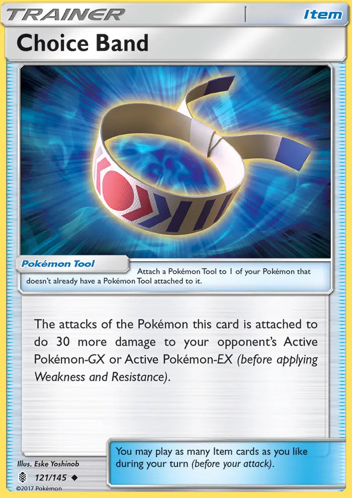 Choice Band 121 Guardians Rising Pokesingles