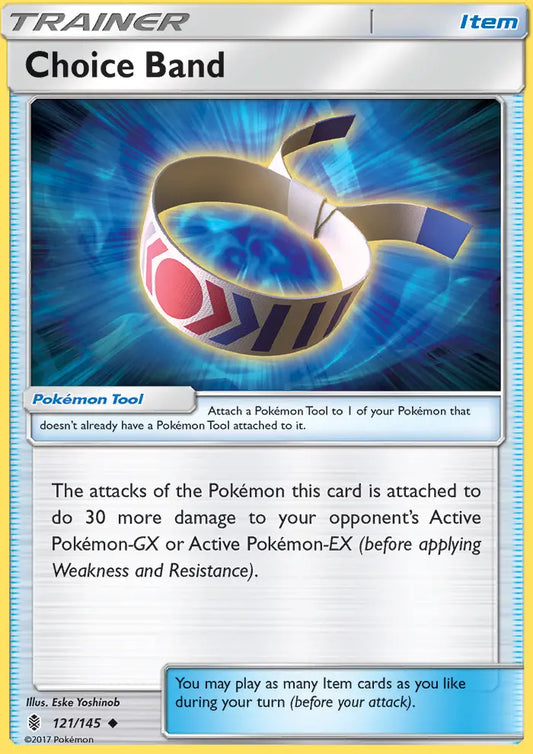 Choice Band 121 Guardians Rising Pokesingles