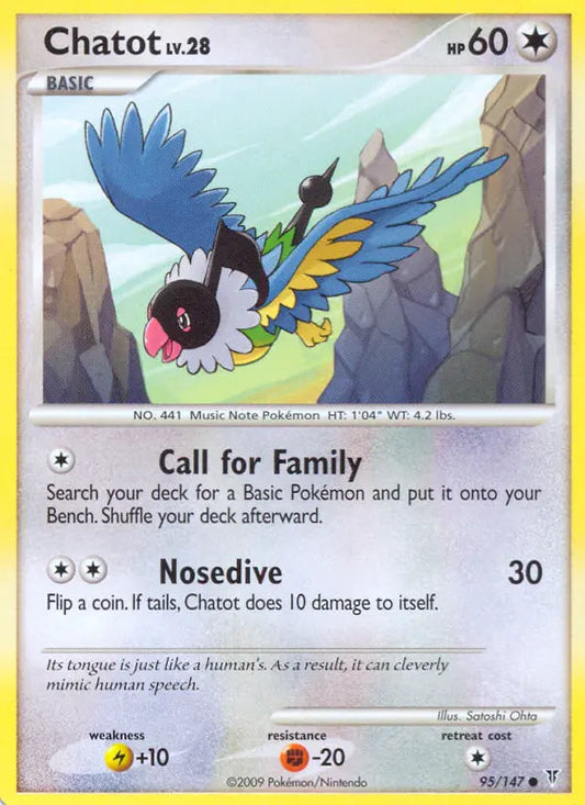 Chatot 95 Supreme Victors Pokesingles