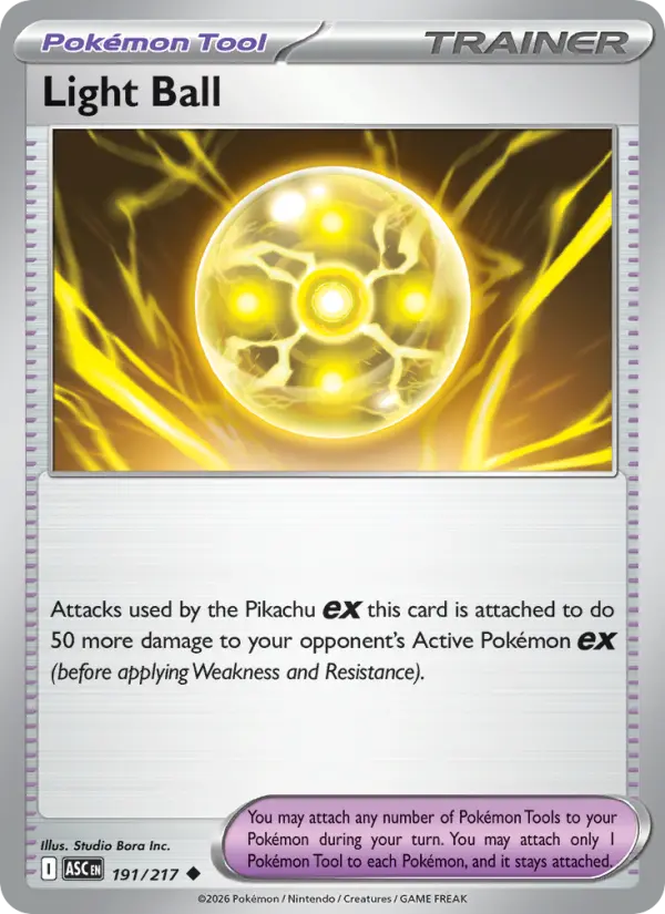 Light Ball 191 Ascended Heroes Pokesingles