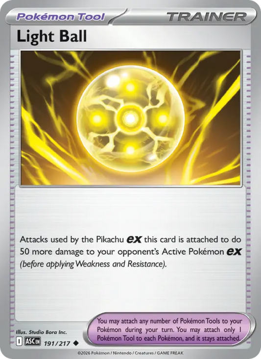 Light Ball 191 Ascended Heroes Pokesingles