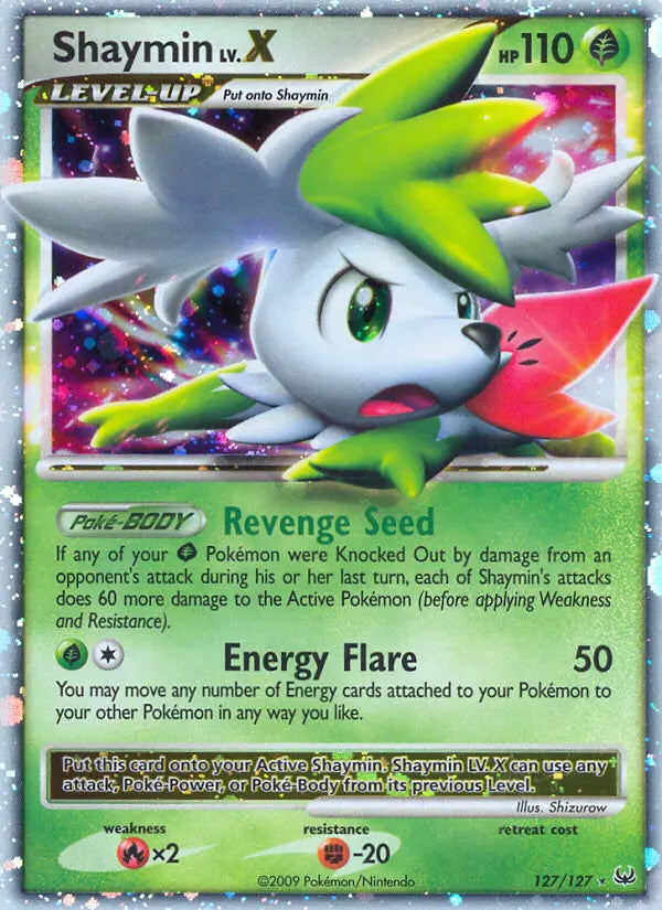 Shaymin 127 Platinum Pokesingles