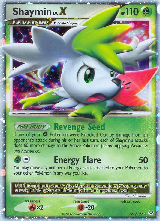 Shaymin 127 Platinum Pokesingles
