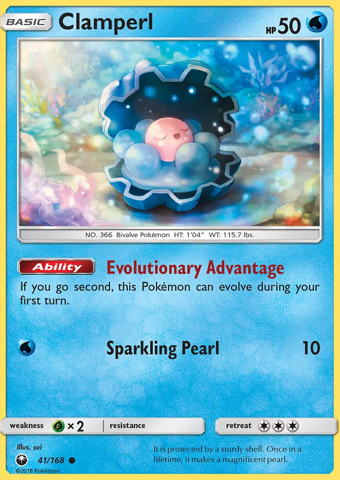 Clamperl 41 Celestial Storm Pokesingles