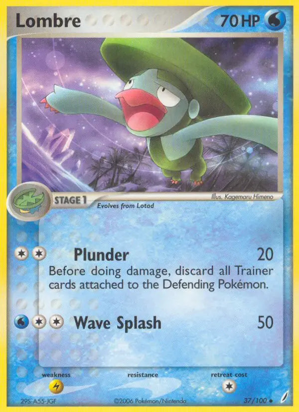 Lombre 37 Crystal Guardians Pokesingles