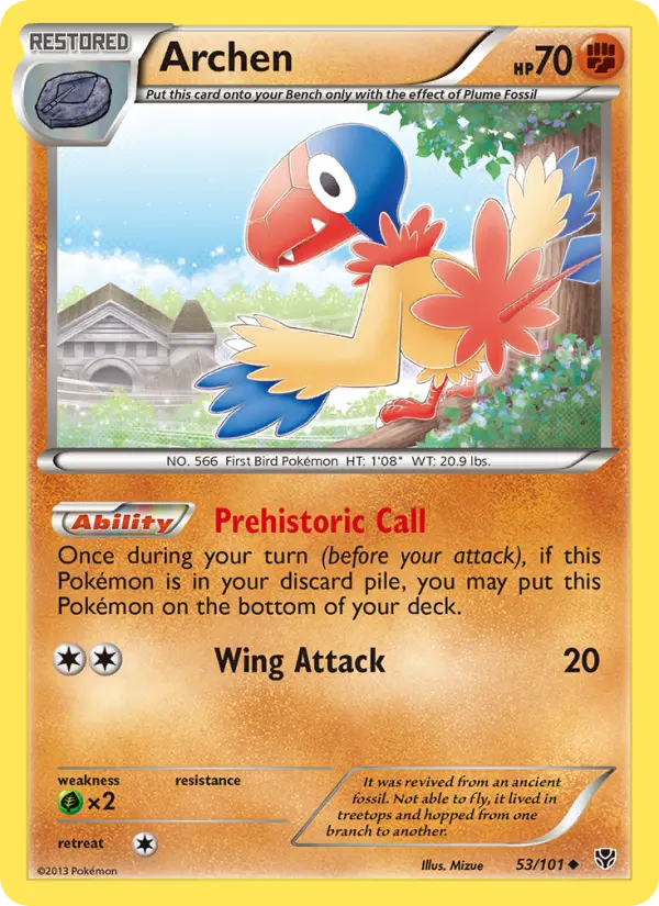 Archen 53 Plasma Blast Pokesingles