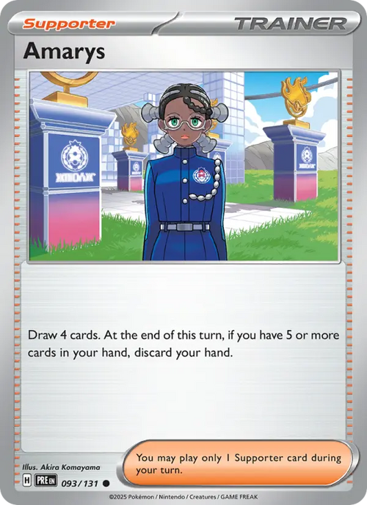 Amarys 93 Prismatic Evolutions Pokesingles
