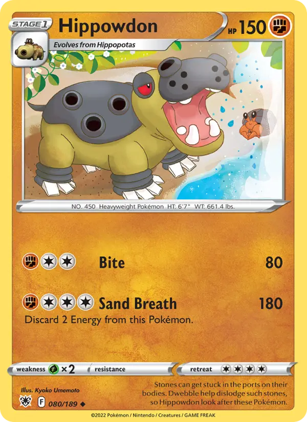 Hippowdon 80 Astral Radiance Pokesingles