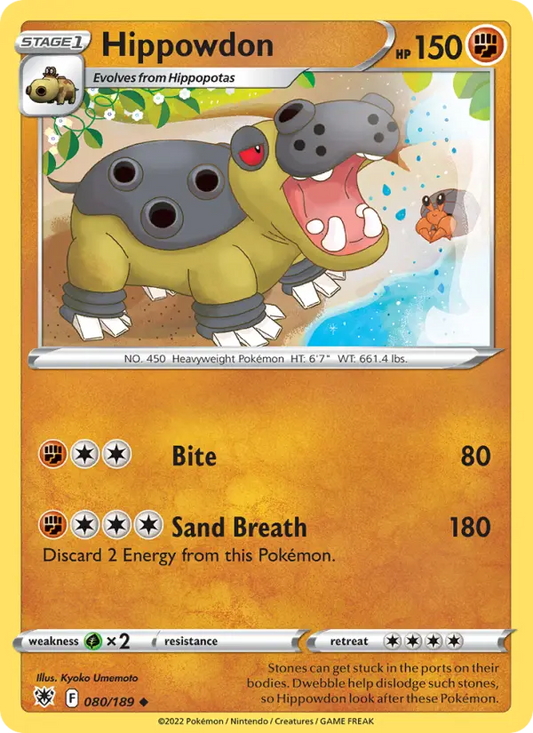 Hippowdon 80 Astral Radiance Pokesingles