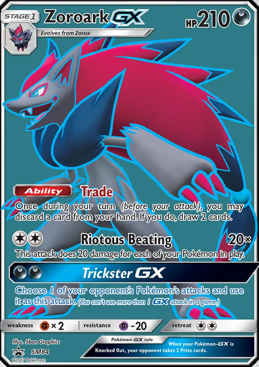 Zoroark GX SM84 SM Black Star Promos Pokesingles