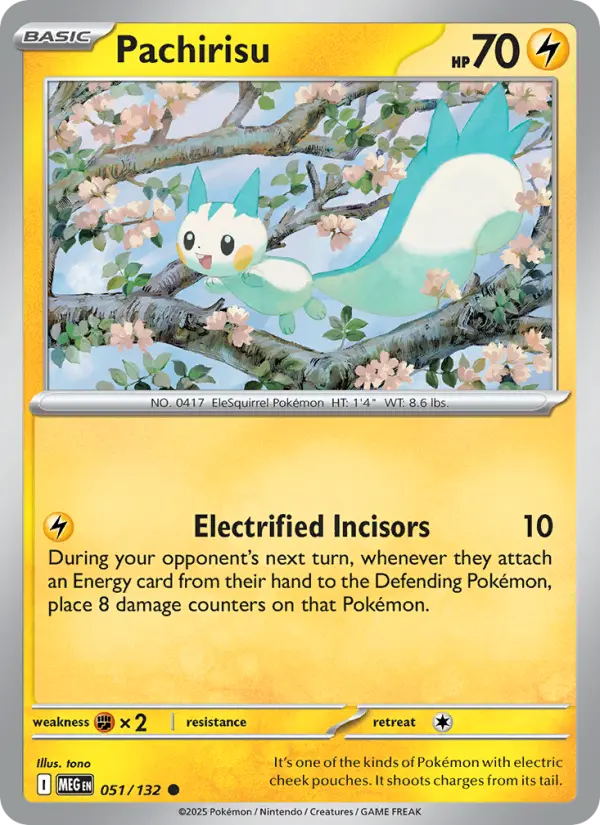 Pachirisu 51 Mega Evolution Pokesingles