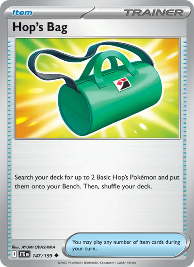 Hop's Bag 147 Journey Together Pokesingles