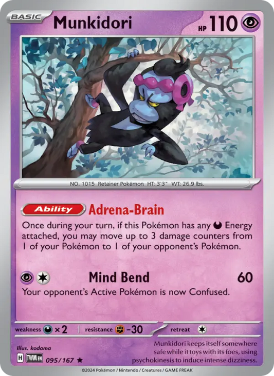 Munkidori 95 Twilight Masquerade Pokesingles