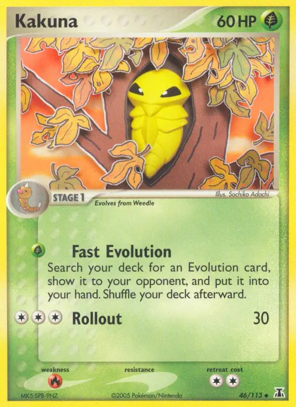 Kakuna 46 Delta Species Pokesingles