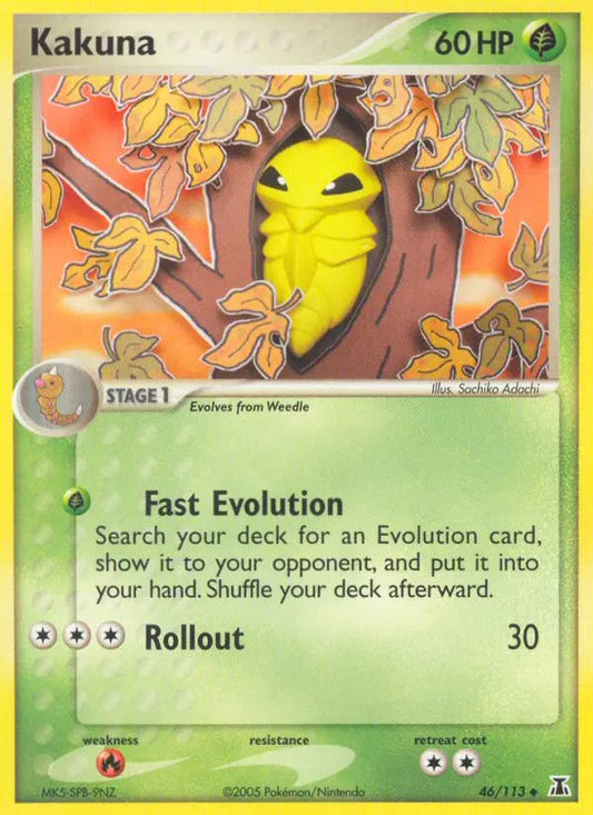 Kakuna 46 Delta Species Pokesingles