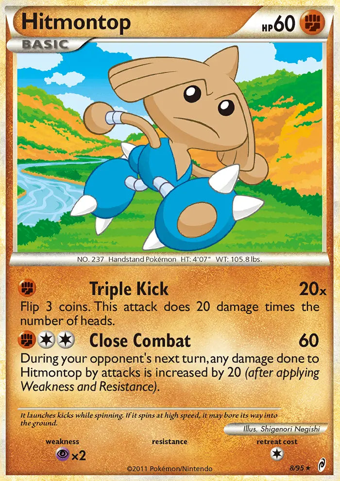 Hitmontop 8 Call of Legends Pokesingles
