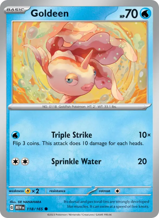 Goldeen 118 151 Pokesingles