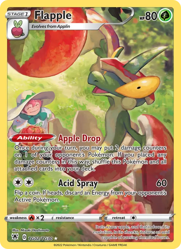 Flapple TG02 Astral Radiance Pokesingles