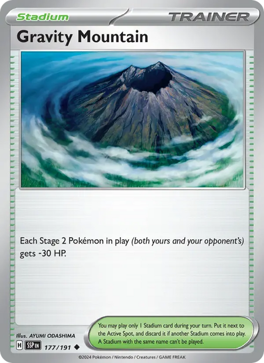 Gravity Mountain 177 Surging Sparks Pokesingles