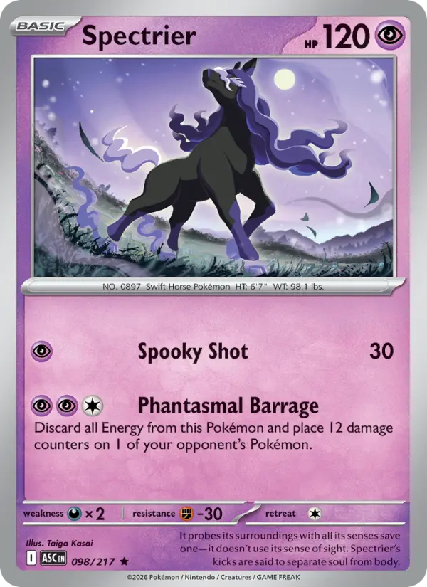 Spectrier 98 Ascended Heroes Pokesingles
