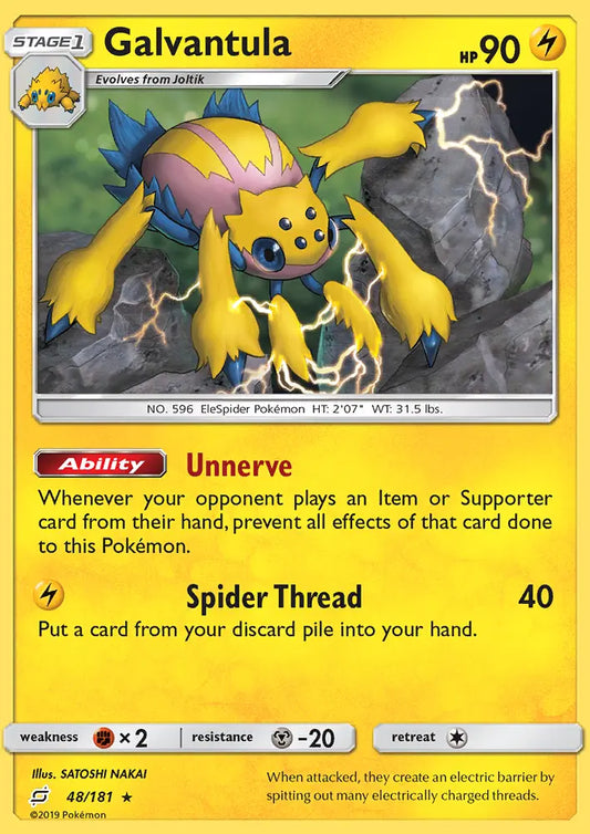 Galvantula 48 Team Up Pokesingles