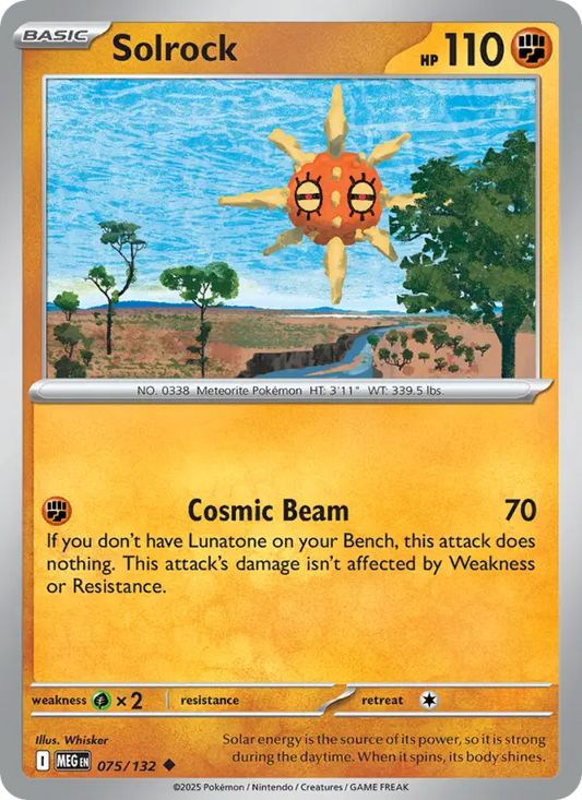 Solrock 75 Mega Evolution Pokesingles