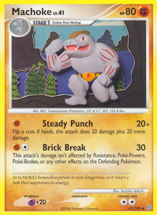 Machoke 41 Stormfront Pokesingles
