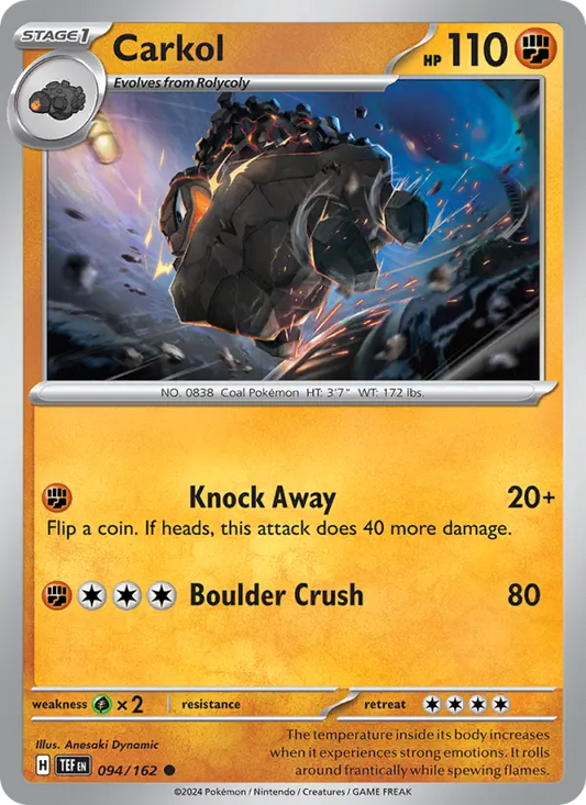 Carkol 94 Temporal Forces Pokesingles