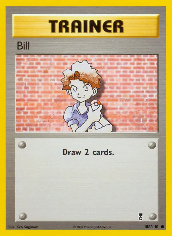 Bill 108 Legendary Collection Pokesingles