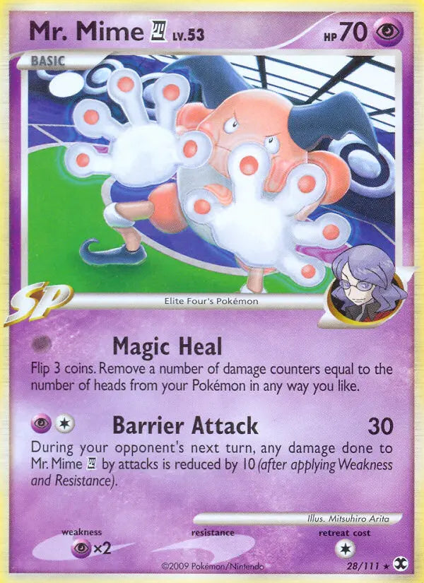 Mr. Mime 4 28 Rising Rivals Pokesingles