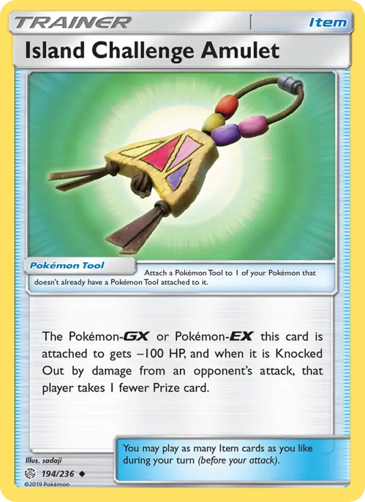 Island Challenge Amulet 194 Cosmic Eclipse Pokesingles