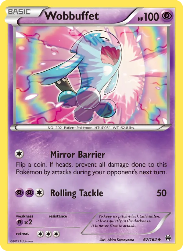 Wobbuffet 67 BREAKthrough Pokesingles